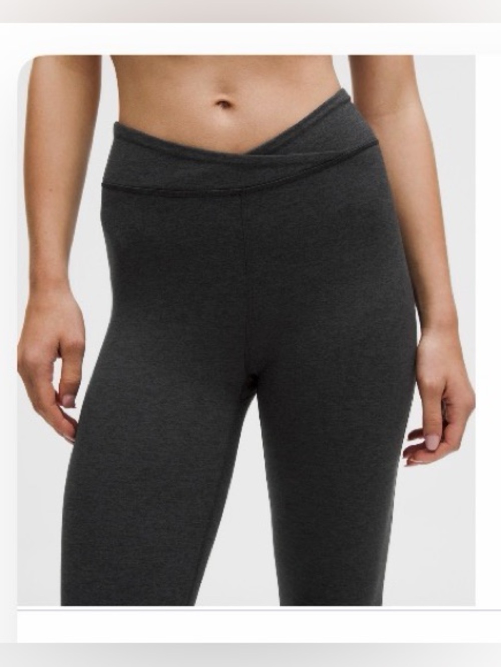 ✨NWT✨Lululemon: Softy Suedey Cross-Waist Tight *25” -Size 14